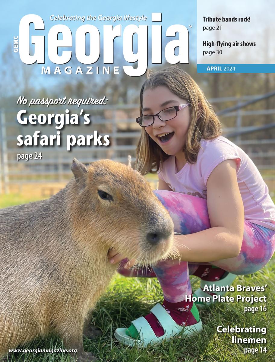 North Georgia Wildlife and Safari Park features interactive experiences with wildlife including capybaras