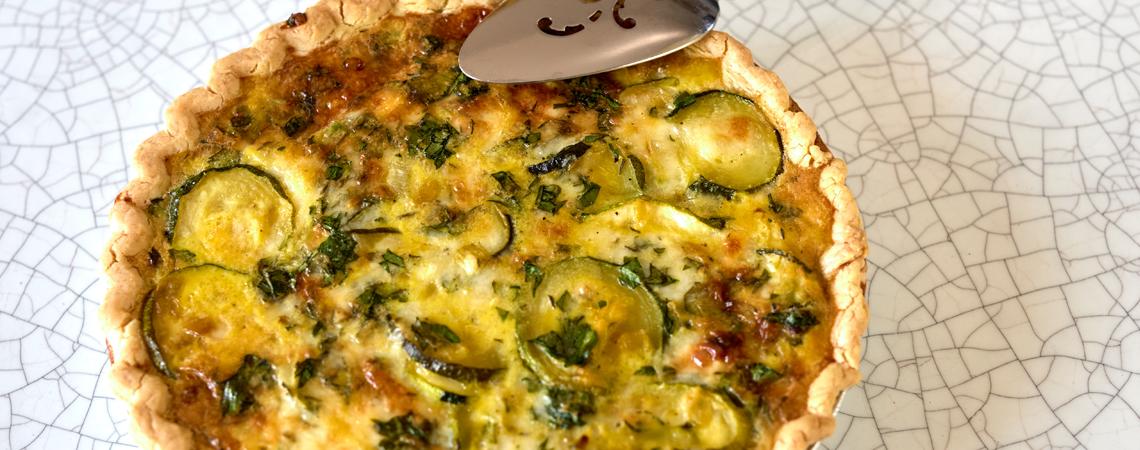 Zucchini pie is an easy way to use summer's abundance