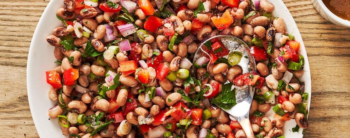 Oliver Farm black-eyed pea salad