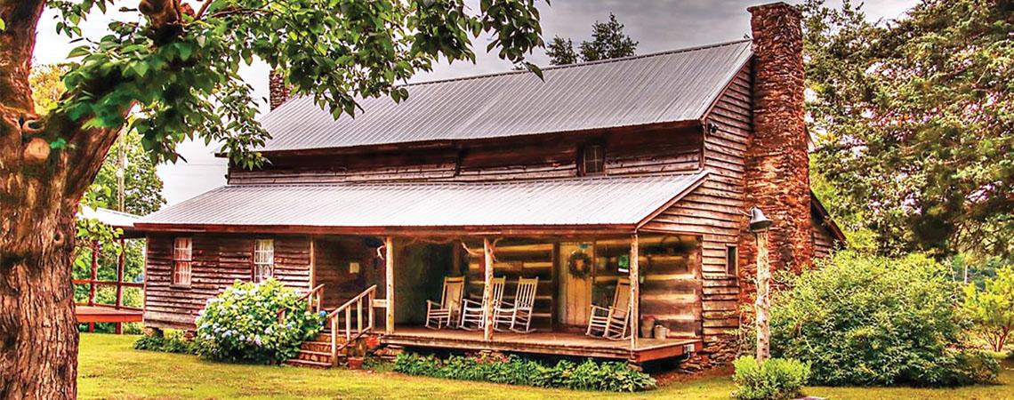 old log cabin 